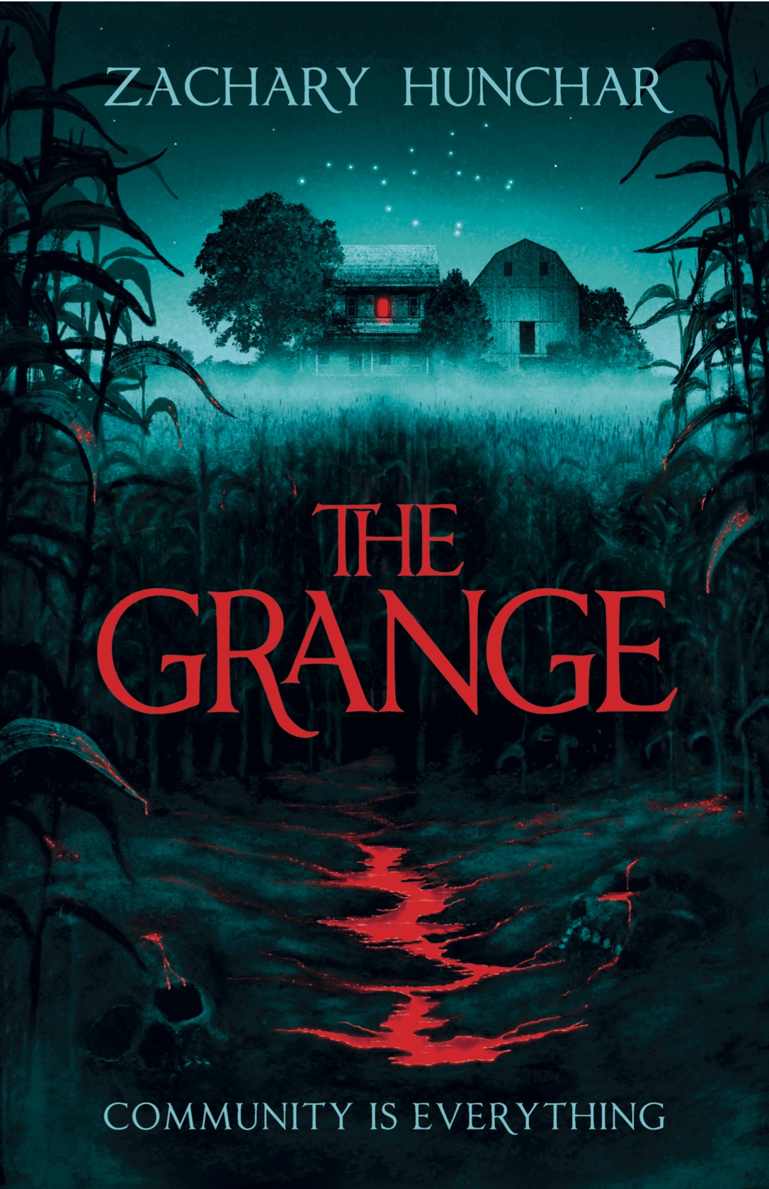 The cover for my book, The Grange.